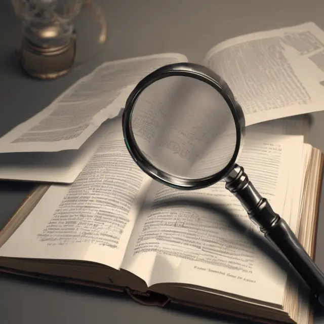 Open book with shares and magnifying glass on Schedule 13D, representing disclosure in securities transactions.