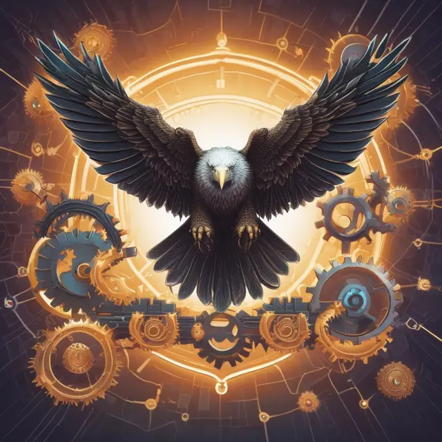Visualization of future trends in Supply Chain Management: Blockchain, Artificial Intelligence, and Internet of Things in action, enhancing efficiency and streamlining operations