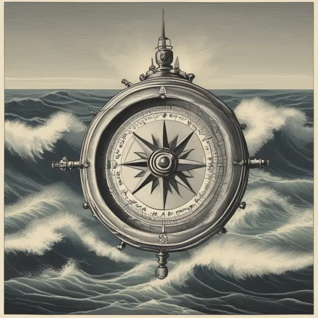 A compass steers a ship through choppy waters, representing SEC Form S-1