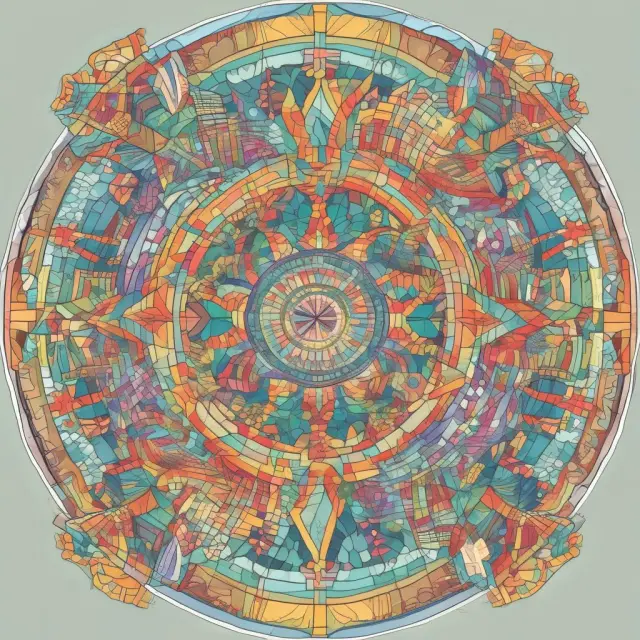 Metaphorical image of various insurance products spinning in a colorful kaleidoscope, symbolizing tax-free Section 1035 exchanges