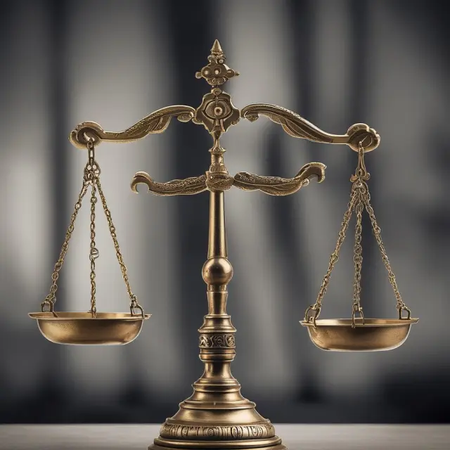 The SEC upholding justice with truth and fairness, represented by a balanced scale