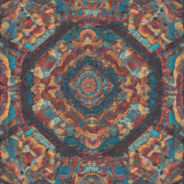 An intricate kaleidoscope illustrating the complexities of economic and political risks in second world countries.