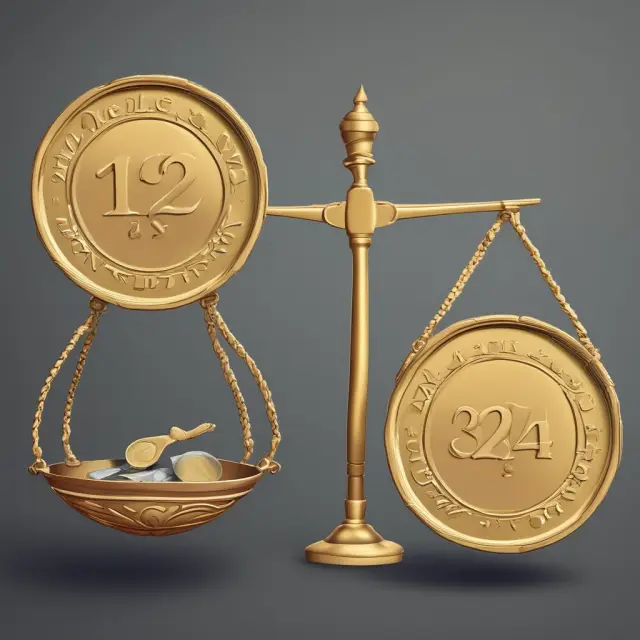 A gold coin balances on two scales representing section 1231 and section 1245 properties, emphasizing their distinct tax treatments.