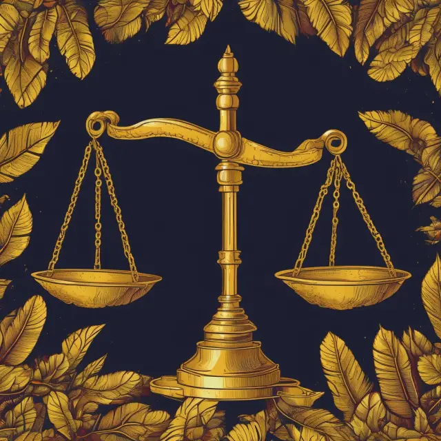 Scales tipped with gold coins for recaptured gains and feathers for regular capital gains, with an income tax document in the background.