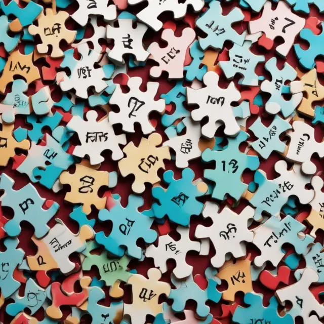 IRS Form 4797 puzzle assembly, depicting essential data pieces for reporting Section 1231 capital gains: property description, basis, sales price, gains, and losses.