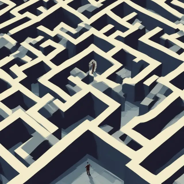An investor holding a map, navigating through a complex tax maze filled with assets and depreciation schedules. Section 1245 glows as a beacon in the distance to guide their decision-making process.