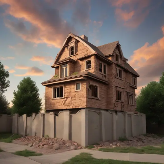 A phoenix rising from a real estate property depicts the tax implication of Section 1250, revealing hidden ordinary income
