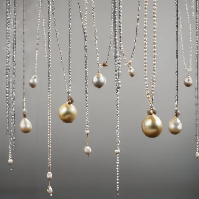An image featuring pearls representing securities connected by a string, illustrating the interdependence in the securities lending ecosystem