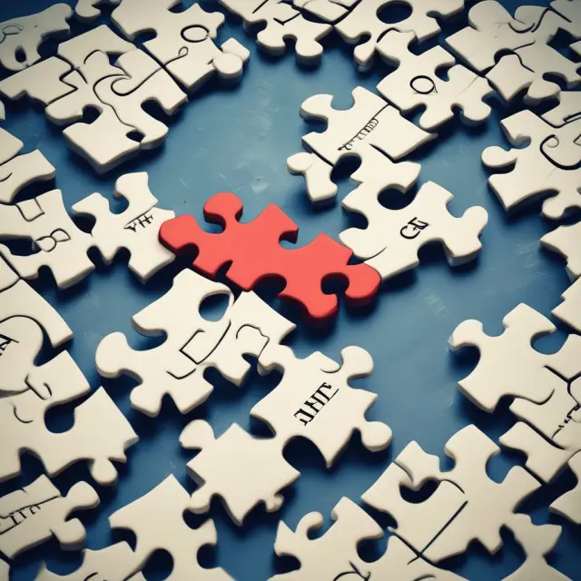 Vibrant puzzle depicting securities lending concepts: borrower, lender, collateral, clearing agent, fees, and regulations