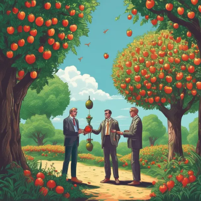 Investors harvesting financial returns from trees of Mortgage-Backed Securities (MBS) and Asset-Backed Securities (ABS)