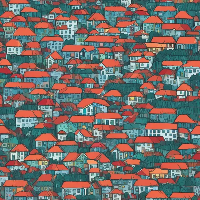 Mosaic of mortgages transformed into marketable securities, promoting liquidity and investment opportunities