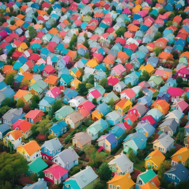 Imagery of various mortgage documents morphing into a diverse securitized investment landscape