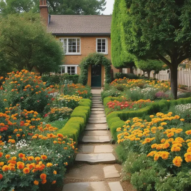 A metaphorical garden filled with blooming roses (equity warrants), evergreen trees (convertible bonds), and golden sunflowers (preference shares), symbolizing hybrid securities.
