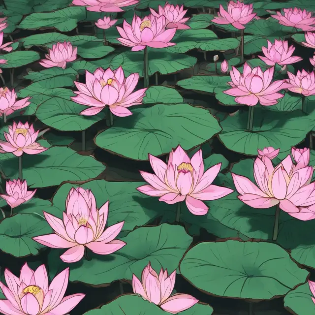 A lotus flower emerging from its bud in an IPO, symbolizing a company