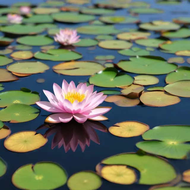 Angel investors providing initial funding, symbolized as golden coins, for a sprouting lotus flower representing startups and new businesses
