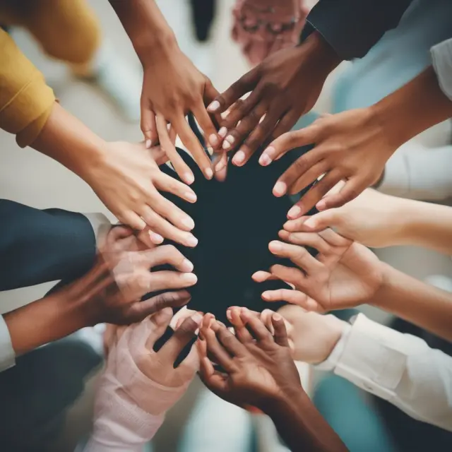 Employer and employee hands form a circle, illustrating the inclusion of both in SEP IRA eligibility