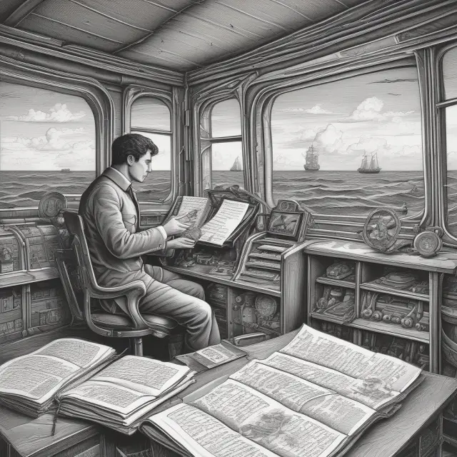 A navigator skillfully guiding a futures trading vessel through an ocean of Series 3 and other relevant exam choices