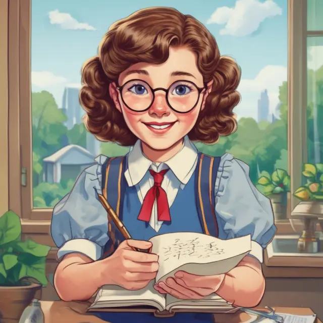 Woman studying for Series 57 exam at a desk, surrounded by books and notes. Relevant to: Series 57 Exam Format