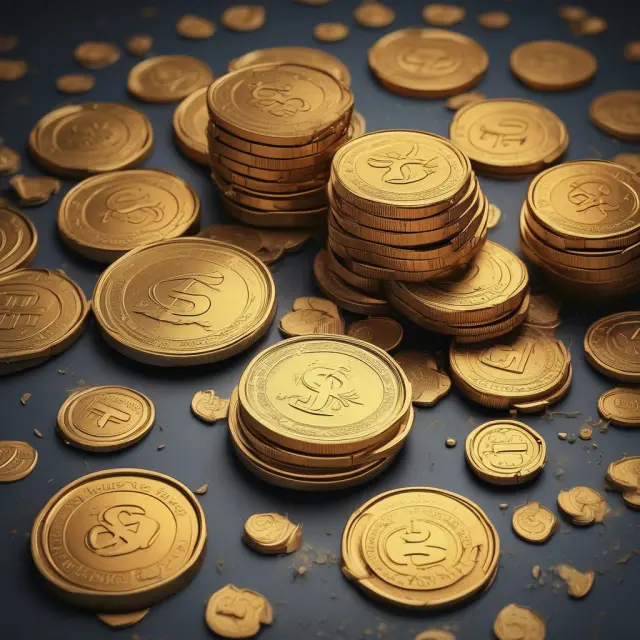 Golden coins symbolizing service charges exchanging hands between businesses offering services and consumers enjoying them, emphasizing the benefits of this marketing tool for both parties
