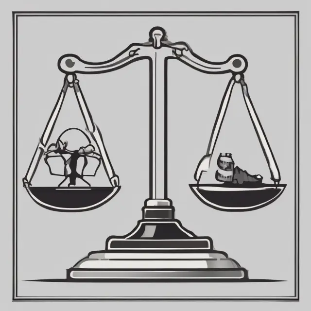 Balance scale comparing market prices to intangible assets, with economists calculating their shadow prices using discounted cash flows