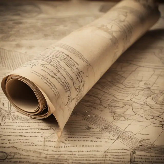 A vintage map illustrating various parts of a share certificate - company name, registration number, shareholder details, and share class information.