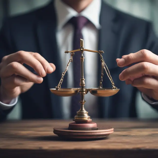 Value investor carefully evaluating Shareholder Value Added (SVA) and Blitz-Scaling, symbolizing the balance between short-term profits and long-term growth.