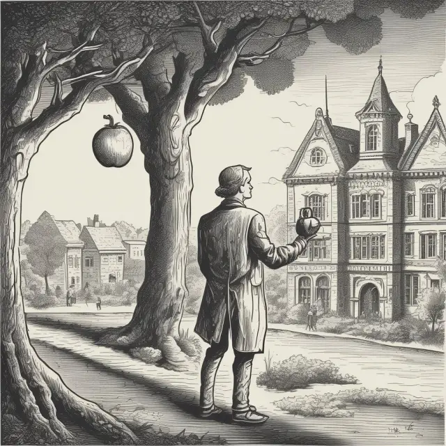 An institutional investor holds apples representing shares as a magical fairy reels them in, symbolizing the process of share repurchases