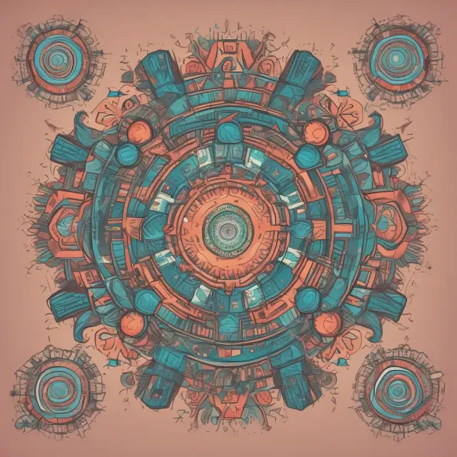 A vibrant kaleidoscope with interlocking gears representing diverse investment opportunities in the growing sharing economy.
