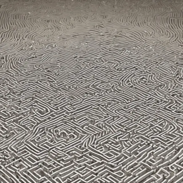 Metaphorical illustration of shell corporations as a labyrinthine network, symbolizing their role in global finance.