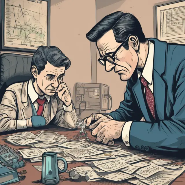 Short seller engaging in a transaction with a broker as they sell securities, with the potential for future repurchase to cover the position