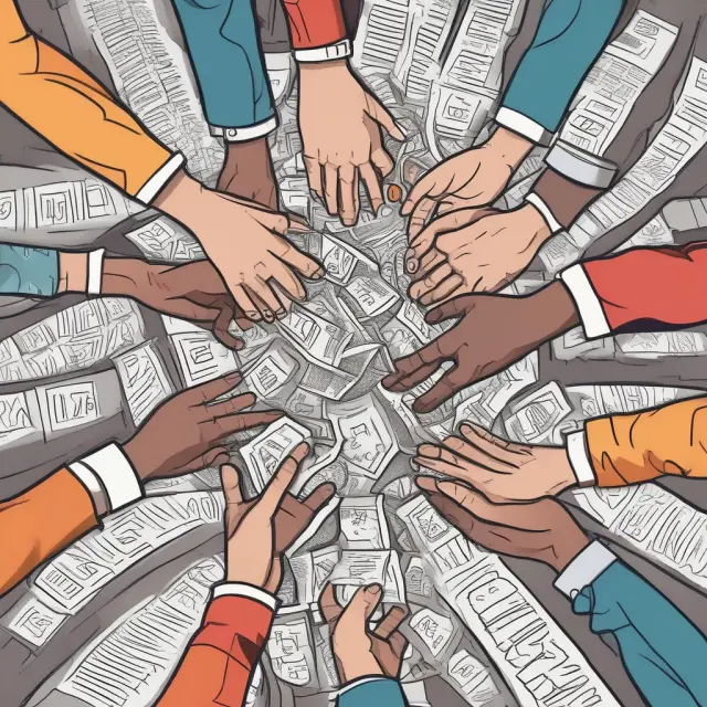 Diverse participants trading liquid securities in a bustling financial marketplace, representing the essence of short-term investments.