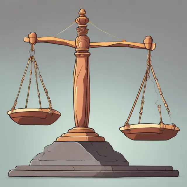 An imbalanced scale of justice with underfunded liabilities tipping the scale; loans and equity represent potential solutions to restore equilibrium.