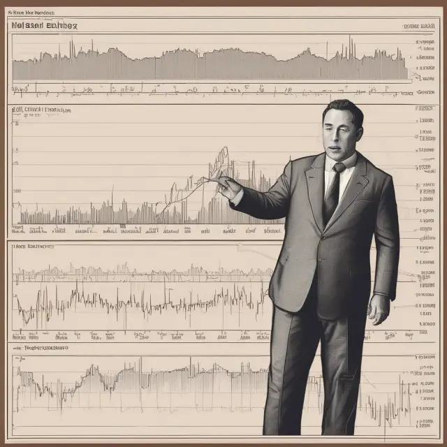 Tesla chart illustrating the impact of short interest ratio, number of shares short, and daily average trading volume on institutional investment strategies.