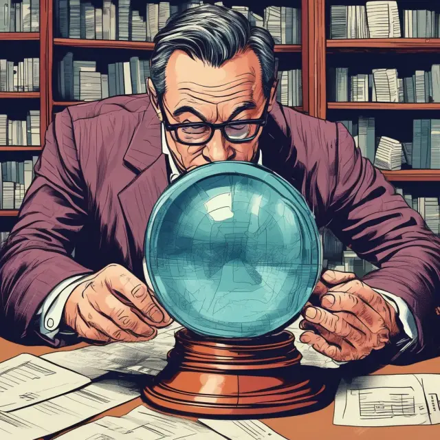 Institutional investor examining short interest ratio data for market insight, enhancing investment decisions