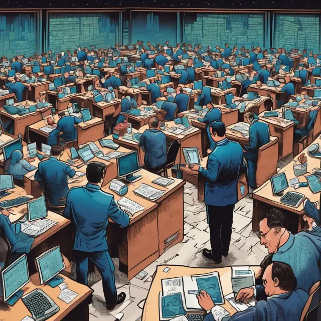 Short sellers rushing to cover positions during a short squeeze event