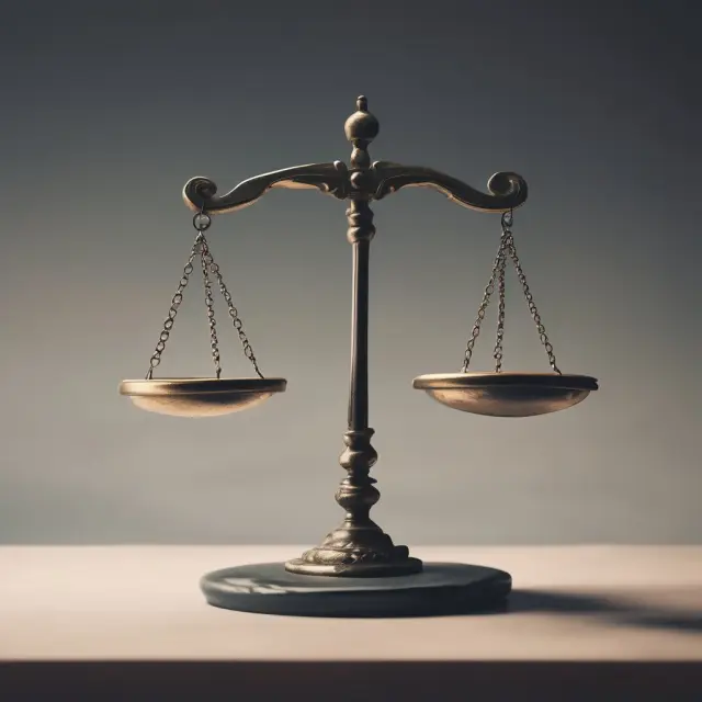 Transparent scale represents balanced vendor relationships, as honest vendors stand while corrupt ones hide, emphasizing the importance of due diligence.