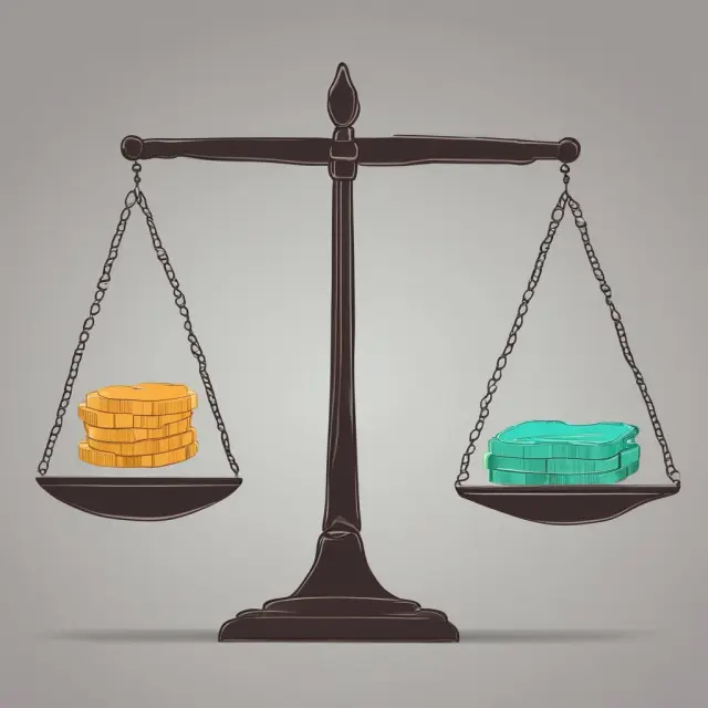Balanced scales depicting tax implications for Silent and General Partners in a business partnership