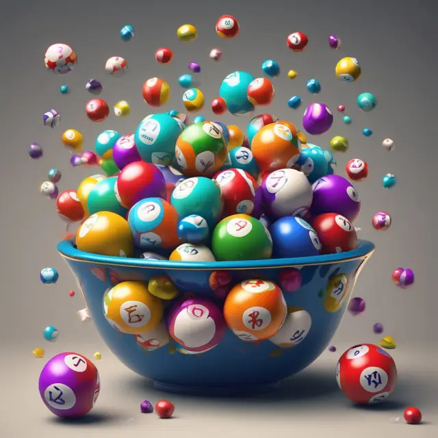 A bowl filled with lottery balls symbolizing stocks or bonds is depicted, with a few randomly drawn to represent simple random sampling in finance and investment research