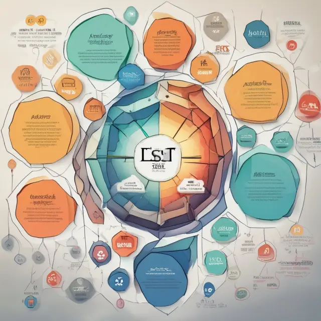 An intricate mosaic showcasing the fusion of active and passive investing through smart beta ETFs, symbolizing enhanced portfolio returns, maximized dividends, and minimized risks.