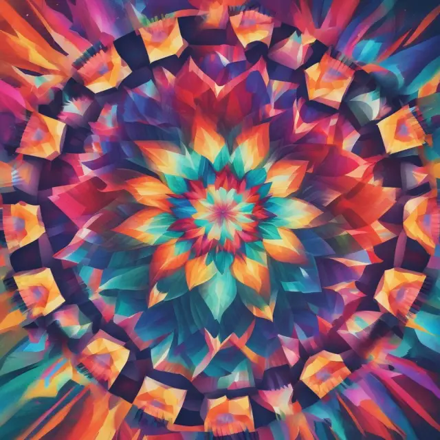 Kaleidoscope showcasing various Smart Beta ETFs reflecting market trends and growth