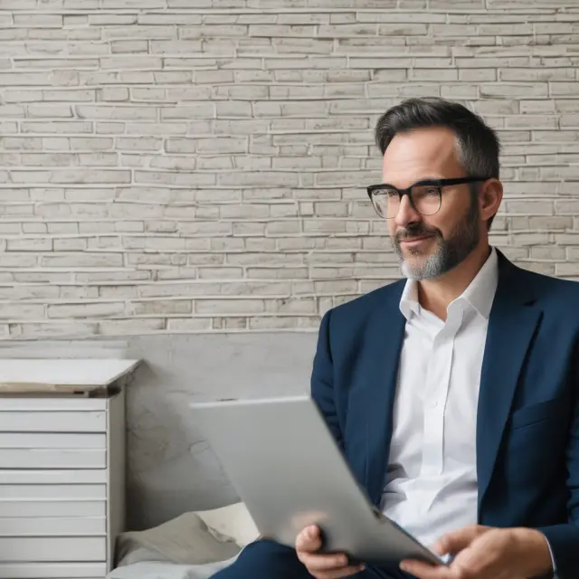 An institutional investor examines the Security Market Line (SML), using it to analyze potential investments and manage risk exposure in the dynamic financial market