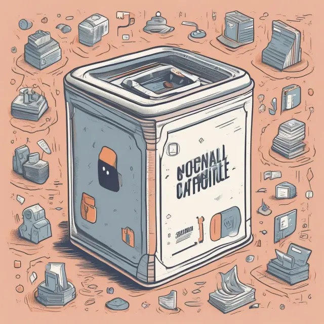 Time capsule opening, revealing a chronological sequence of social media platforms, starting with friend networks and culminating in business marketing