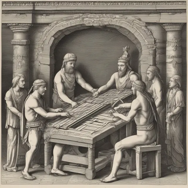 Ancient philosophers and economists weaving economic principles into the fabric of history