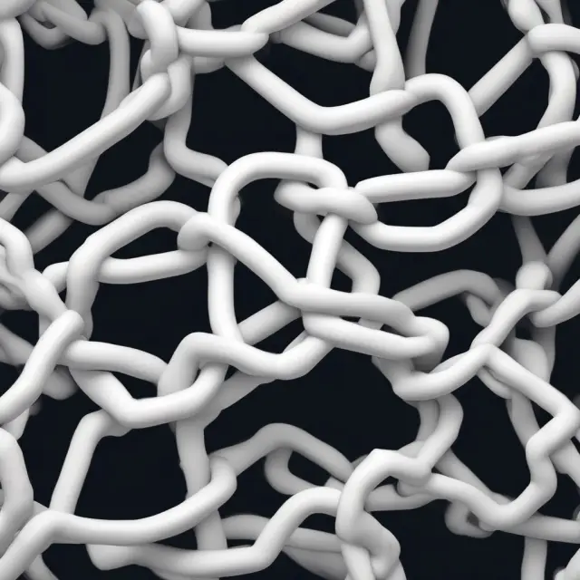 An elastic chain connecting various elements, illustrating the flexibility, cost savings, and ease of use of Software as a Service
