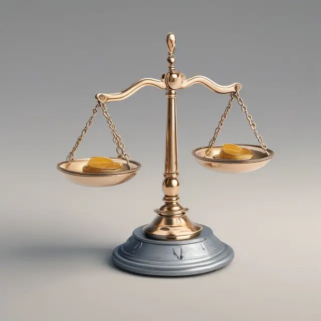 Visual comparison of solvency (gold) and liquidity (silver) in financial assessment