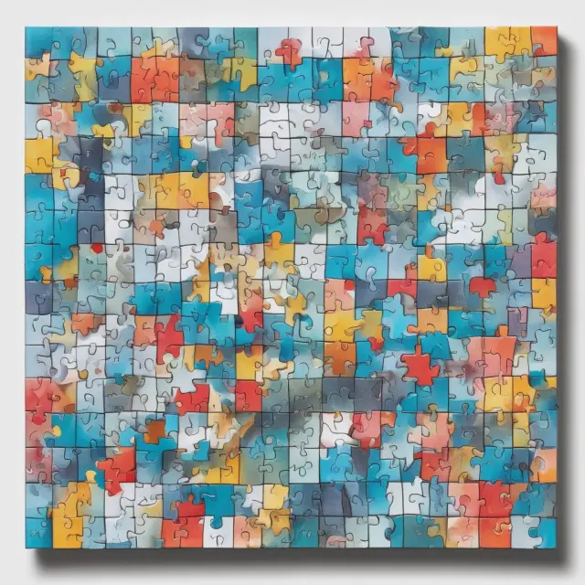 A visually appealing jigsaw puzzle depicts sovereign wealth funds managing risks through liquidity concerns, debt allocations, allocation balances, and transparency.