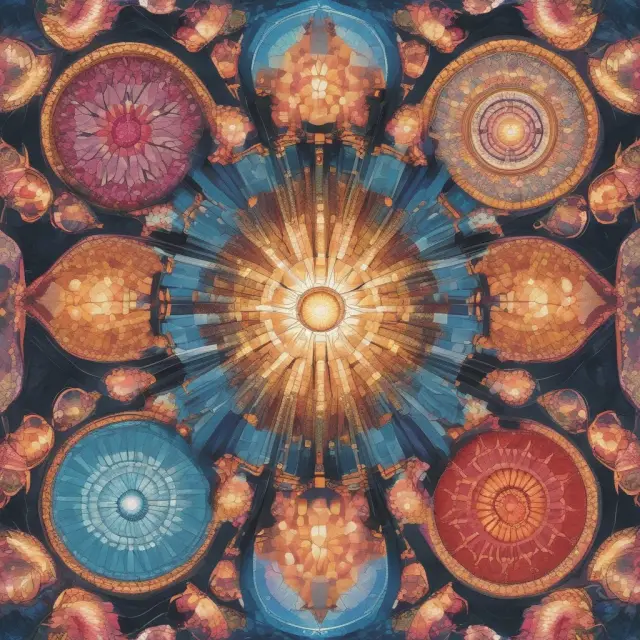 A colorful kaleidoscope showing a global perspective on Standard & Poor