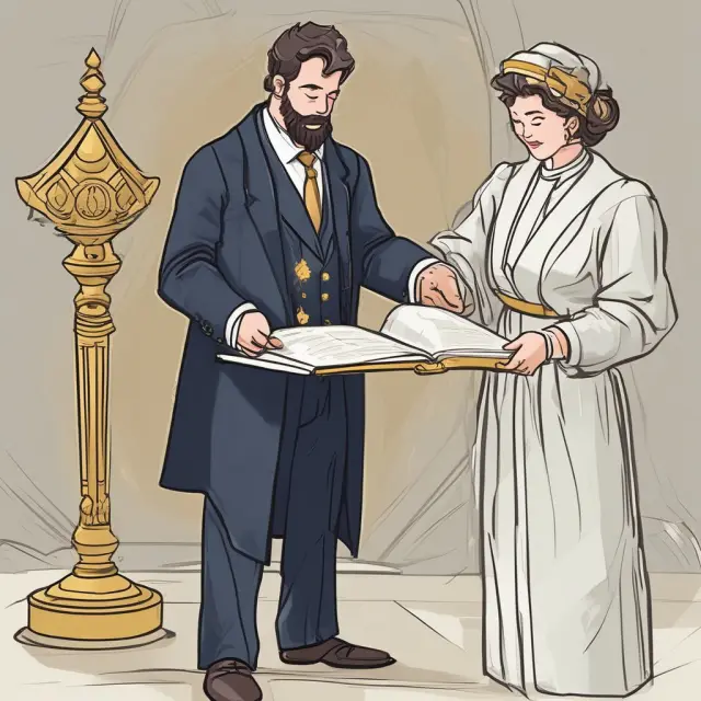 A seller hands over a special warranty deed, which includes property details and the grantor
