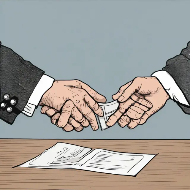 Comparison of a hand with a special warranty deed and another with a general warranty deed illustrating their differences in property title guarantees.