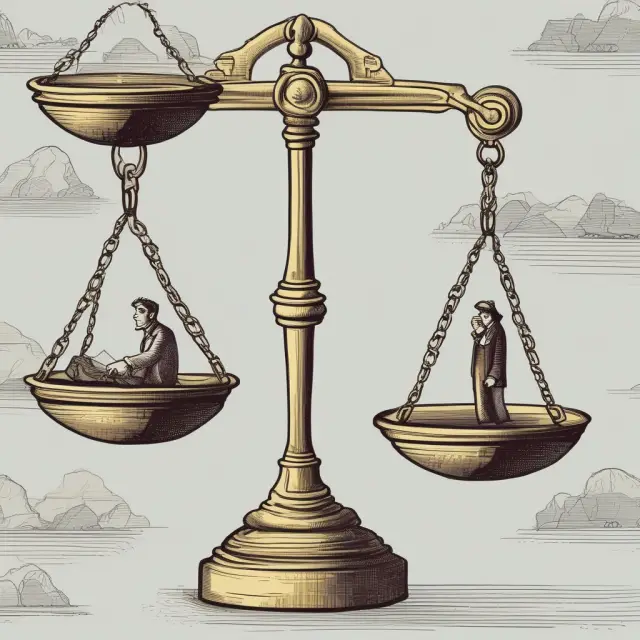 Institutional investors weighing risks (skulls) and rewards (coins) while engaging in speculative activities on a financial market scale